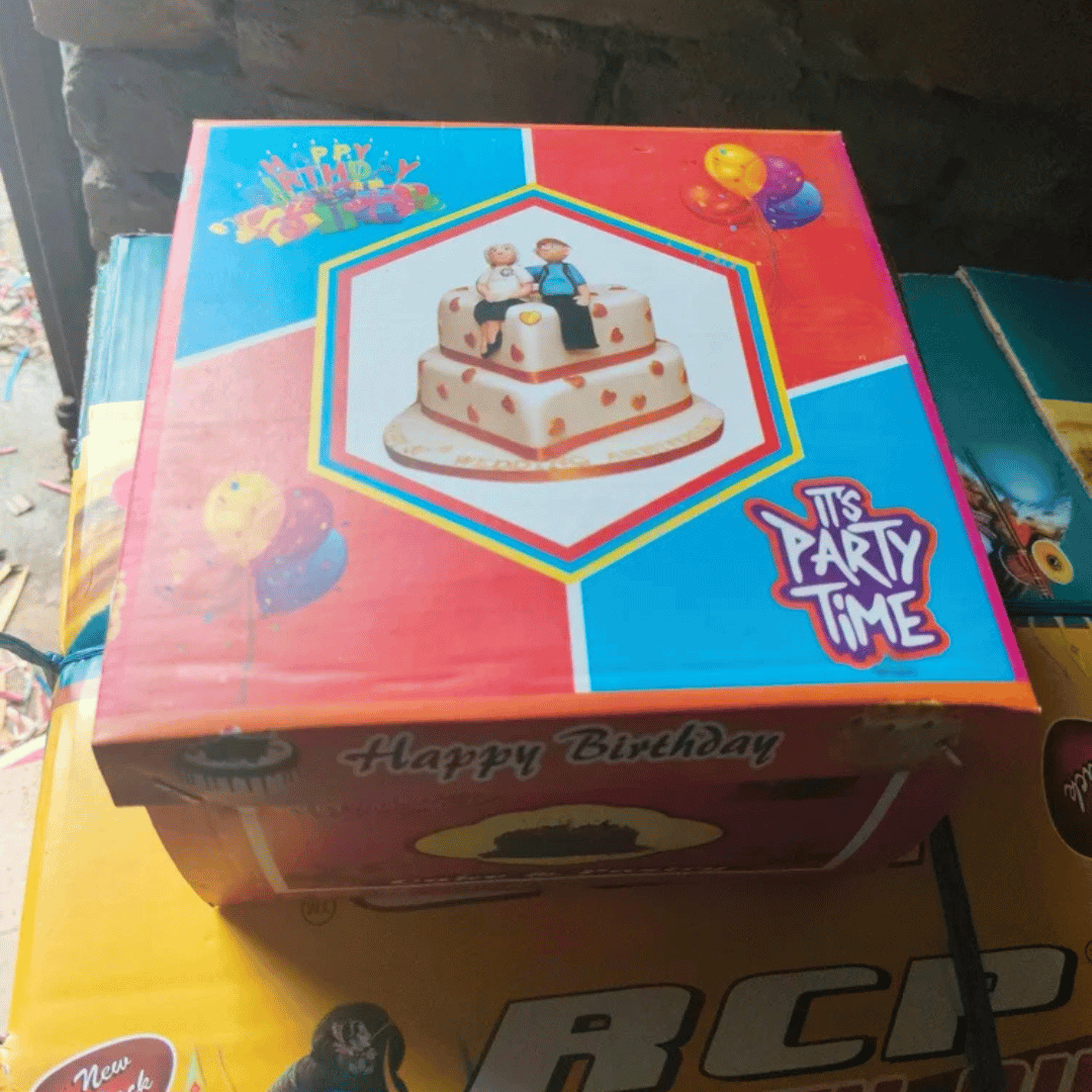 250gm Cardboard Cake Packaging Box