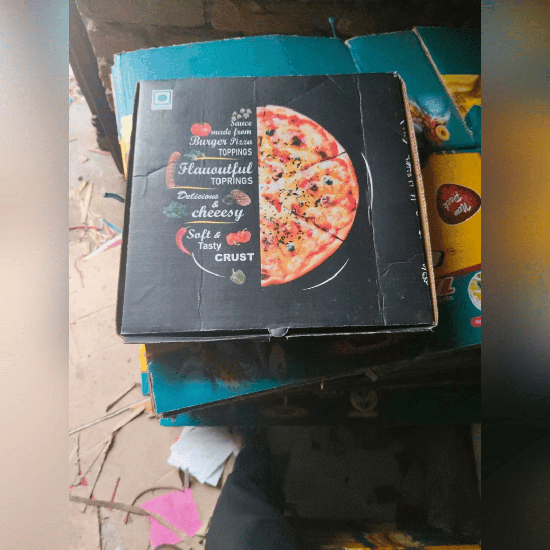 Cardboard Large Pizza Packaging Boxes